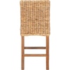 image:imageSAFAVIEH Furniture  Tobie Rattan Counter Stool  2362 Seat Height  Grey WhiteWash  Wood  Coastal RattanSeat Design  Ideal for Kitchen Bar Area Dining Room  Fully Assembled BST6501BHoney Brown Wash