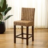 image:imageSAFAVIEH Furniture  Tobie Rattan Counter Stool  2362 Seat Height  Grey WhiteWash  Wood  Coastal RattanSeat Design  Ideal for Kitchen Bar Area Dining Room  Fully Assembled BST6501BHoney Brown Wash