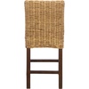 image:imageSAFAVIEH Furniture  Tobie Rattan Counter Stool  2362 Seat Height  Grey WhiteWash  Wood  Coastal RattanSeat Design  Ideal for Kitchen Bar Area Dining Room  Fully Assembled BST6501BHoney Brown Wash