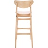 image:imageSAFAVIEH Home Collection Thaxton MidCentury Farmhouse Natural 30inch Bar Stool Set of 2Natural