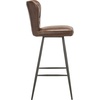 image:imageSafavieh Aster Bar Stool Burgundy and BlackBurgundy