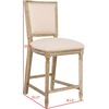 image:imageSafavieh Buchanan Counter Stool BeigeBeige