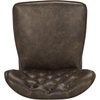 image:imageSafavieh FOX1702CSET2 American Homes Collection Ashby Modern Tufted Swivel Counter Stool 26 GreyBlackBrown