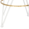 image:imageSafavieh Hester Bar Stool WhiteGoldWhite  Gold