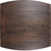 image:imageSafavieh Home Emeric Dark Espresso and Black Oak 3piece Drop Leaf Table Storage Rack Pub SetBrown  Black
