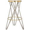 image:imageSafavieh Lorna Bar Stool BeigeGoldBeige  Gold