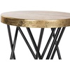 image:imageSafavieh Lorna Counter Bar Stool BlackGoldBlack  Gold