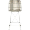 image:imageSafavieh Minerva Counter Stool BrownBlackWhite  White