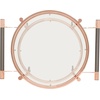 image:imageSafavieh Sienna Bar Cart Black NickelGlassRose Gold
