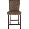 image:imageSafavieh Taylor Counter Stool BrownEspressoBrown  Espresso