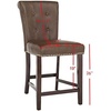 image:imageSafavieh Taylor Counter Stool BrownEspressoBrown  Espresso