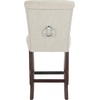 image:imageSafavieh Taylor Counter Stool BrownEspressoLight Grey  Espresso