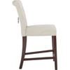 image:imageSafavieh Taylor Counter Stool BrownEspressoLight Grey  Espresso