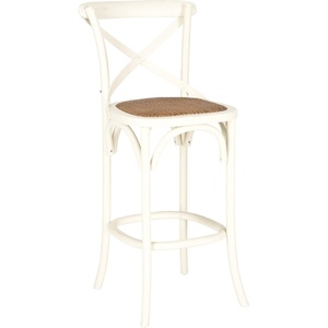 image:imageSafavieh American Homes Collection Franklin Ivory 307inch Bar StoolIvory