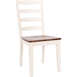 image:imageSafavieh Home Shay White and Natural 5piece Dining SetWhiteNatural Acacia