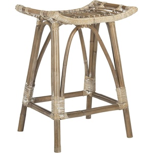 image:imageSafavieh Leda Counter Stool WhiteGreyWhite  Grey
