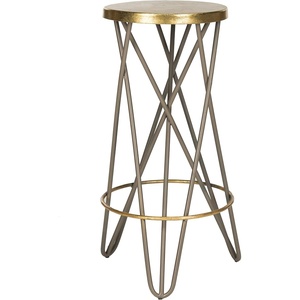 image:imageSafavieh Lorna Bar Stool BeigeGoldBeige  Gold