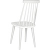 image:imageSAFAVIEH Furniture  Burris Side Chair Set of 2  White Washed  Solid Wood  Modern CleanLine Design  Ideal for Dining Room Kitchen Living Room 177 Seat Height AMH8511PSET2White