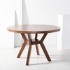 image:imageSAFAVIEH Couture Collection Luis Medium Oak Round Dining TableMedium Oak