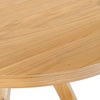 image:imageSAFAVIEH Couture Collection Luis Medium Oak Round Dining TableNatural