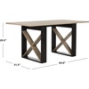 image:imageSafavieh Home Collection Monty Modern Farmhouse Light Grey 30inch Dining Table