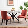 image:imageSafavieh Mercer Collection Lester NavyEspresso Set of 2 Dining ChairRust