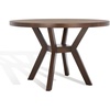 image:imageSAFAVIEH Couture Collection Luis Medium Oak Round Dining TableMedium Oak