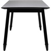 image:imageSAFAVIEH Home Collection Brayson Modern Walnut Brown Rectangle Dining TableBlack