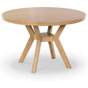 image:imageSAFAVIEH Couture Collection Luis Medium Oak Round Dining TableNatural