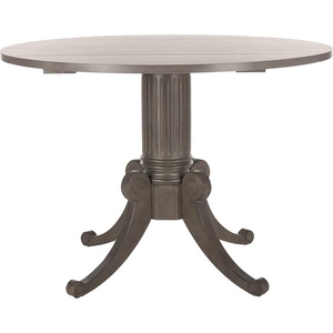 image:imageSAFAVIEH Furniture  Forest Drop Leaf Dining Table  Antique White  Solid Wood  Farmhouse Drop Leaf Design  Seats 4  Ideal for Dining Room Kitchen 433W x 433D Open DTB1000AGrey Wash