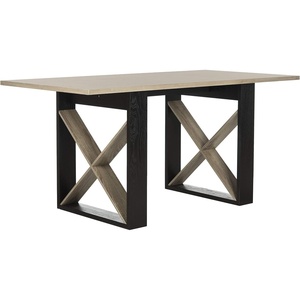 image:imageSafavieh Home Collection Monty Modern Farmhouse Light Grey 30inch Dining Table