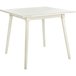 image:imageSafavieh Home Collection Simone Square Dining Table WalnutAntique White
