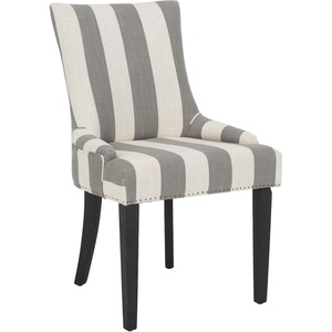 image:imageSafavieh Mercer Collection Lester NavyEspresso Set of 2 Dining ChairGreyBone