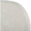 image:imageSAFAVIEH Couture Collection  Beccarose Beige Chenille Upholstered Bed Low Profile Queen Bed Modern Curved Headboard Design No Box Spring Needed SFV4811EQBeigeNatural