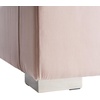 image:imageSAFAVIEH Couture Collection Chester Misty Rose Tufted Velvet King Size Bed
