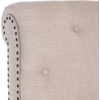 image:imageSAFAVIEH Home Collection Hathaway Taupe amp Rustic Oak Bed QueenTaupeRustic Oak