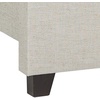 image:imageSAFAVIEH Home Collection Winslet Light Grey amp Espresso Bed FullLight Grey