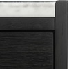 image:imageSafavieh Couture Adeline Dark Chocolate 1drawer Storage NightstandBlack