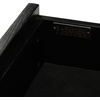 image:imageSafavieh Couture Adeline Dark Chocolate 1drawer Storage NightstandBlack