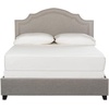 image:imageSafavieh Home Collection Theron Light Grey Queen Sized Bed GrayEspressoLight Grey