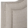 image:imageSafavieh Home Collection Theron Light Grey Queen Sized Bed GrayEspressoLight Grey