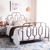 image:imageSafavieh Home Paloma Retro Black Bed FullAntique Bronze