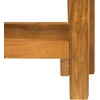 image:imageSafavieh PAT6754A Collection Wilton Teak and Navy Balcony Corner Lounge Outdoor SetTeak Brown  Beige