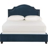 image:imageSafavieh Home Collection Theron Light Grey Queen Sized Bed GrayEspressoNavy