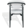 image:imageSAFAVIEH Couture  Outdoor Bethlyn Dining Chair  Black amp Beige Aluminum  Weather Resistant Fully Assembled  Ideal for Patio Deck Backyard 19 Seat Height CPT4022ABlackBeige