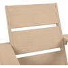 image:imageSAFAVIEH Couture Outdoor Patio Furniture Collection  Calypso Sand Eucalyptus Adirondack Chair Classic Outdoor Lounge Chair for Patio Deck amp Garden Solid Wood CPT1064ASand
