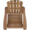 image:imageSAFAVIEH Outdoor  Stowe Adirondack Rocking Chair  White Solid Wood  Weather Resistant  Ideal for Patio Deck Porch Backyard 183 Seat Height PAT6001ETeak