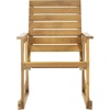 image:imageSAFAVIEH Outdoor Collection Alexei Ash Grey Rocking ChairTeak