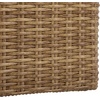 image:imageSAFAVIEH Outdoor Patio Furniture Collection  Emma Natural amp Taupe Cushion Lounger Adjustable Rattan Outdoor Reclining Chaise PAT7562ANaturalTaupe