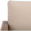 image:imageSAFAVIEH Outdoor Patio Furniture Collection  Emma Rattan amp Cushion Armchair Modern Outdoor Lounge Seating PAT7563NaturalTaupe